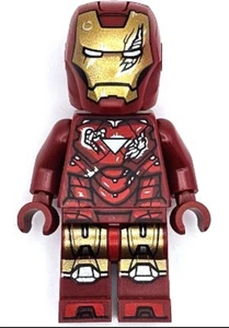 LEGO® Super Heroes Iron Man Minifigure Mark 6 Armour Battle Damage 76269 sh0923 - Picture 1 of 1