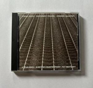 STEVE REICH Different Trains/Electric Counterpoint | 1989 Elektra Nonesuch CD - Picture 1 of 3
