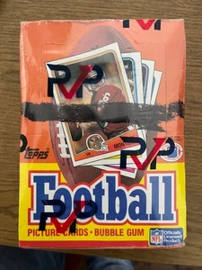 1988 Topps Football Wax Box from a sealed case RVP wrapped - Picture 1 of 2