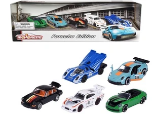 Porsche Edition (2023) 5 piece Set 1/64 Diecast Model Cars by Majorette - Picture 1 of 1