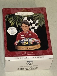Hallmark Keepsake Ornament Jeff Gordon Stock Card Champion Collector Series - Imagen 1 de 2