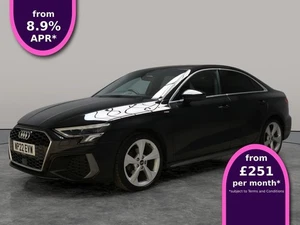 2022 Audi A3 1.5 TFSI 35 S line Saloon 4dr Petrol S Tronic Euro 6 (s/s) (150 ps) - Picture 1 of 23