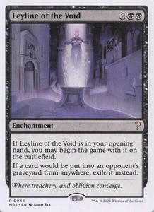 Leyline of the Void (White Border) MB2 Regular Rare #44 NM MTG - Picture 1 of 2