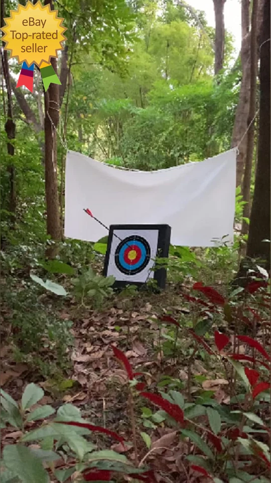 Archery Backstop for Backyard Archery Back Stop Heavy Duty Arrow Netting Backsto - Image 1 of 3