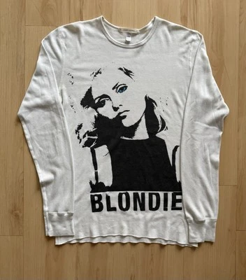 Marc Jacobs Vintage 2011 Blondie Long Sleeve Thermal Shirt Size Large White - Image 1 of 4