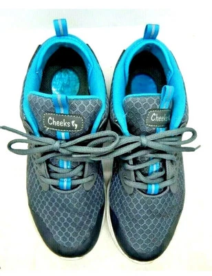 Tony Little Cheeks Gris/Verde azulado Mujer Zapatillas de Entrenamiento Zapato Talla 9 Foto 1 de 4