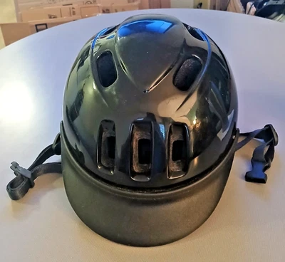 Casco Ecuestre Troxel Deportivo Negro Mediano 22"-22 3/8" Sombrero Talla 7-7 1/8 Bicicleta Foto 1 de 4