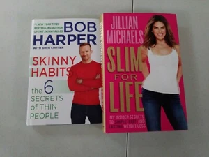 Bob Harper "SKINNY HABITS", Jillian Michaels "SLIM FOR LIFE", Bundle BL COACHES - Picture 1 of 6