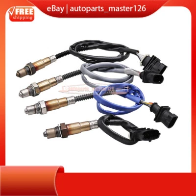 Sensor de oxígeno O2 4 piezas para Maserati Ghibli 2014-2020 Levante 2017-2020 3,0 L turbo Foto 1 de 4