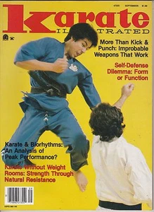 KARATE ILLUSTRATED Magazine-SEPTEMBER,1981 - Picture 1 of 1