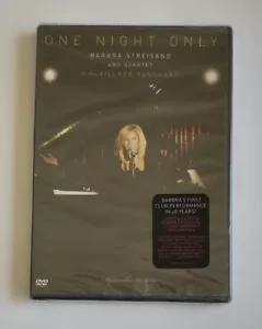 One Night Only (DVD, 2010) Barbara Streisand Live At The Village Vanguard - Picture 1 of 2