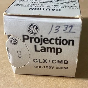 GE Projection Lamp CLX/CMB 120-125V 300W Light Bulb Projector New Vintage NOS - Picture 1 of 8