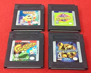 Lot of 4 Nintendo Game Boy Color Games Pac Man, Asteroids, Centipede, Frogger - Picture 1 of 4