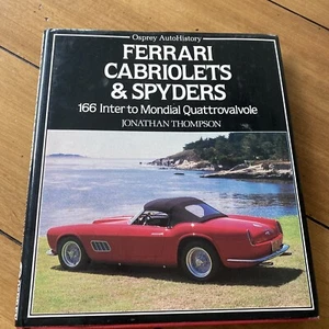 Ferrari Cabriolets & Spyders, Osprey AutoHistory, By Jonathan Thomson - Picture 1 of 8