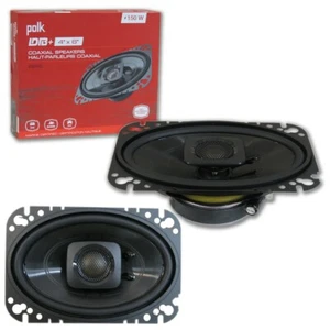 NEW Polk Audio 4" X 6" 2-way Car Marine Audio Coaxial Speakers Pair 4x6" - Picture 1 of 1