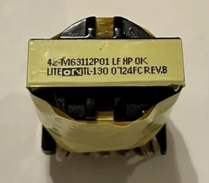 Dell Model L305P-01 Power Supply OEM Part Liteon TL-130 Transformer Yellow 0724 - Picture 1 of 5