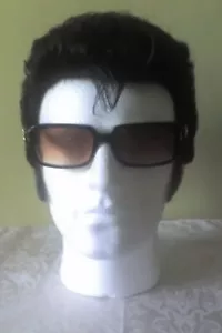 Elvis Presley Tribute Custom Made Professional Wig 50s to Jumpsuit Stagewear ETA - Bild 1 von 4