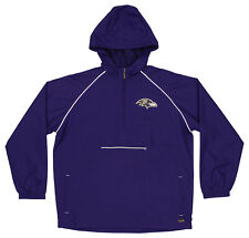 Reebok NFL Women's Baltimore Ravens Pack-It Windbreaker Jacket, Packable, Medium