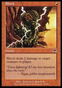 MTG SHOCK ITALIAN - PLAYED/ROVINATO - ONS - MAGIC - Picture 1 of 1