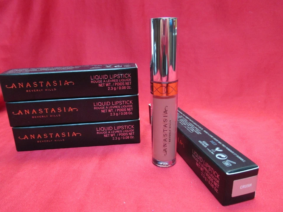 Anastasia Beverly Hills Liquid Lipstick~CRUSH~Travel 2.3g/0.08oz~LOTof4~NIB - Image 1 of 1