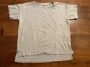 Mododoc Los Angeles mens relaxed fit short front long back T shirt sz small - Picture 1 of 5