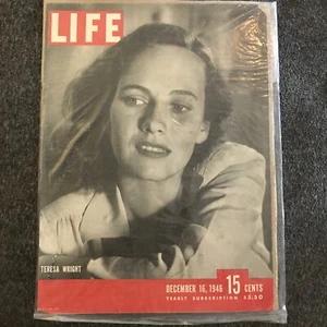 Life- Teresa Weight December 16 1946. Front Cover Only. Not A Full Magazine. - Picture 1 of 1