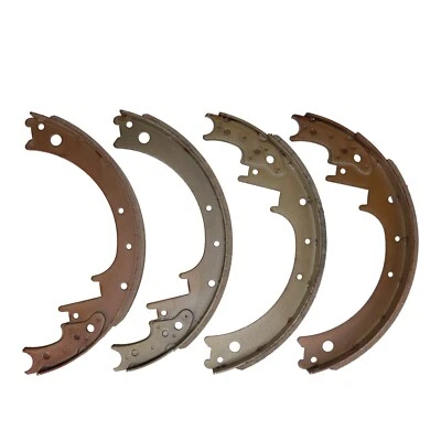 4 NEW Front Brake Shoes 12 x 2 1/4 inch 1951-1956 Packard 51 52 53 54 55 56 - Image 1 of 4