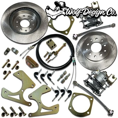 Oldsmobile 442 & Cutlass Rear Disc Brake Conversion Kit Rotors - Image 1 of 4