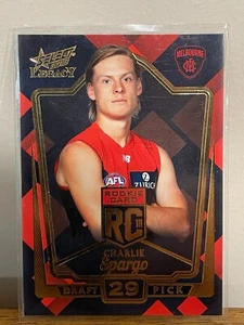 2018 AFL SELECT LEGACY ROOKIE DRAFT PICK 29 DEMONS CHARLIE SPARGO  #041/250. - Bild 1 von 2