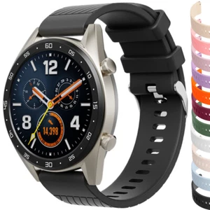 Armband Universal Sports Silikon Uhrenarmband 20mm Ersatzarmband Smartwatch Band - Zdjęcie 1 z 46
