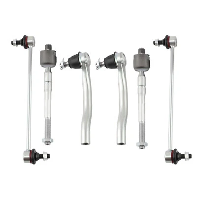 Inner Outer Tie Rod + Sway Bars for Acura MDX 2007 2008 2009 2010 2011 2012 2013 - Image 1 of 4