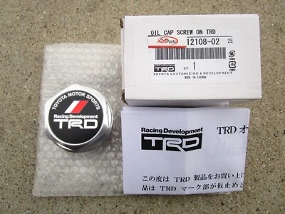 96 - 12 TOYOTA RAV4 TRD PERFORMANCE ENGINE OIL FILLER CAP OEM BRAND NEW - Image 1 of 4
