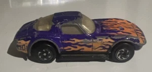 Matchbox 1989 Hot Rods - Corvette Grand Sport - Die Cast - lose - 1:58 lila - Bild 1 von 5