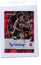 2020 Prizm Draft Picks Prospect Red Cracked Ice CJ Elleby PA-CJ Auto
