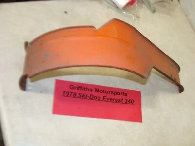 Skidoo Everest 340 1978 OEM naranja cinturón embrague cubierta protector escudo Foto 1 de 4