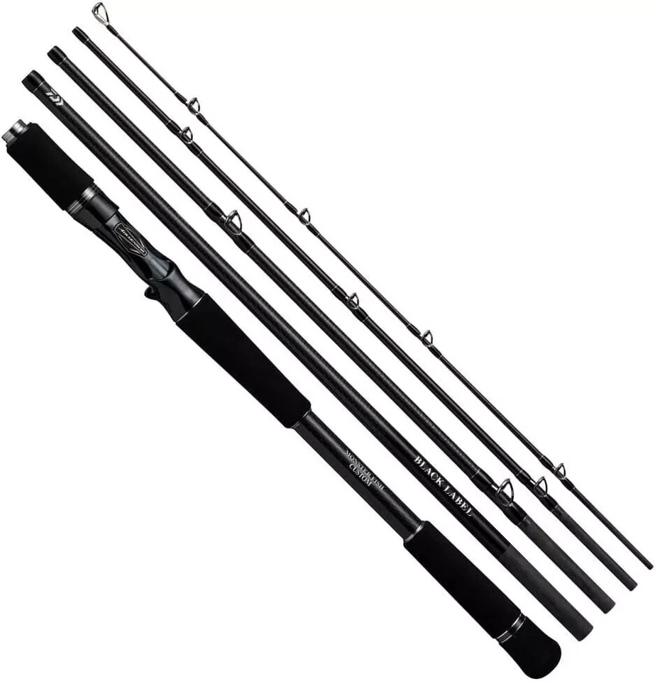 Daiwa 21 BLACK LABEL TRAVEL C73H-5 Bait Rod 5pcs joints 5pcs New - Image 1 of 1