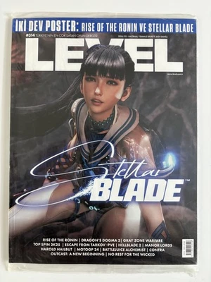 LEVEL 2024/03 Turkish video game magazine STELLAR BLADE/RISE OF THE RONIN poster - Image 1 of 2