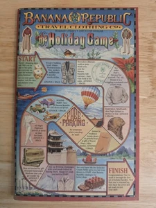 1987 Banana Republic Travel & Safari Clothing Catalogue Holiday Update - Picture 1 of 5