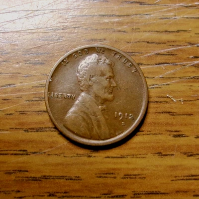 1912 D Lincoln Wheat Cent  Copper Coin Very Nice #XX78 - Image 1 of 2