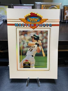 1993 Topps Stadium Club Jose Canseco Master Photo Oversized - Picture 1 of 2