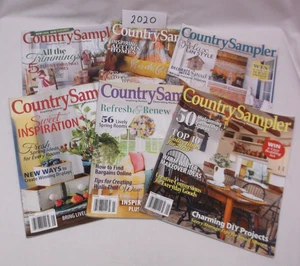 Country Sampler Magazine 2020 Gesamtjahr 6 Ausgaben - Bild 1 von 2