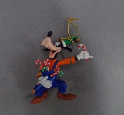 Disney Goofy 1996 con bastones de caramelo y piruletas adorno de árbol de Navidad Foto 1 de 4