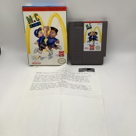 M.C. Kids McDonald's Nintendo NES Complete