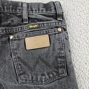 Wrangler 936 Cowboy Cut Jeans Herren 29x34 Schwarz Slim Fit Denim Western Rodeo - Bild 1 von 15