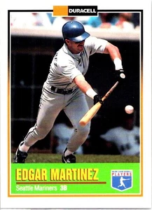 1993 Duracell Power Players I #6 Edgar Martinez Seattle Mariners - Picture 1 of 2
