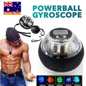 LED Wrist Ball Trainer Relax Gyroscope Ball Muscle Power Gyro Arm Hand Exerciser - Picture 1 of 10