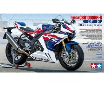 TAMIYA 1:12 Honda CBR 1000RR-R Fireblade SP 30th Plastik Modellbau - Bild 1 von 4