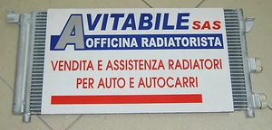 Condensatore RADIATORE ARIA CONDIZIONATA A/C FIAT PANDA 1.2 BENZINA 2003-> NUOVO - Foto 1 di 1