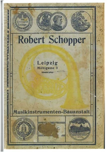 Robert Schopper - Reprintkatalog um 1906 - Picture 1 of 3