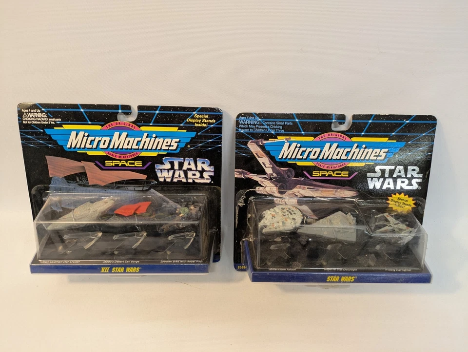 Rare Star Wars Micro Machines Space Star Wars VII Lot Of 2  - Image 1 of 4